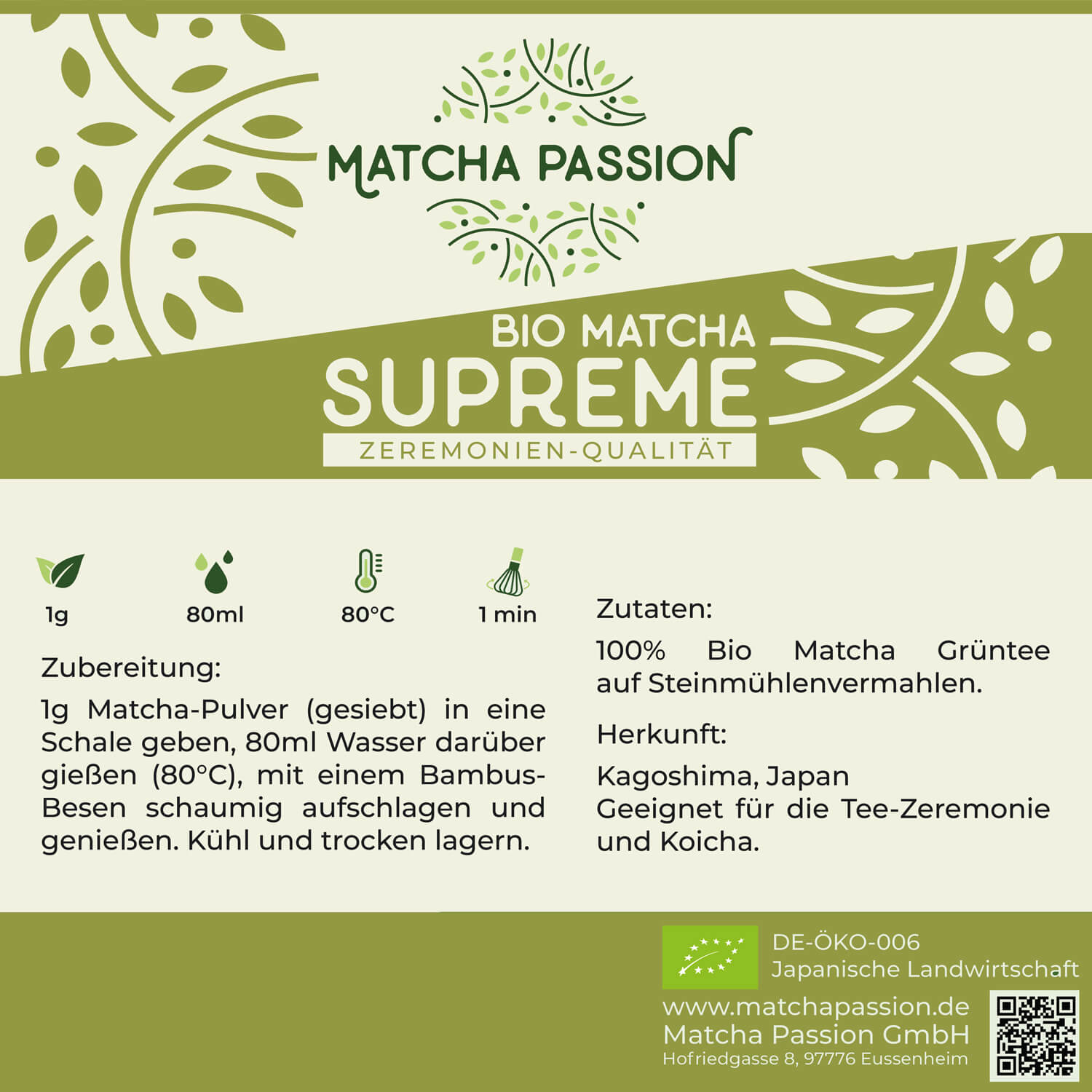 Bio Matcha Supreme 30g Dose Grüntee Pulver Matcha Passion 1500x1500 6
