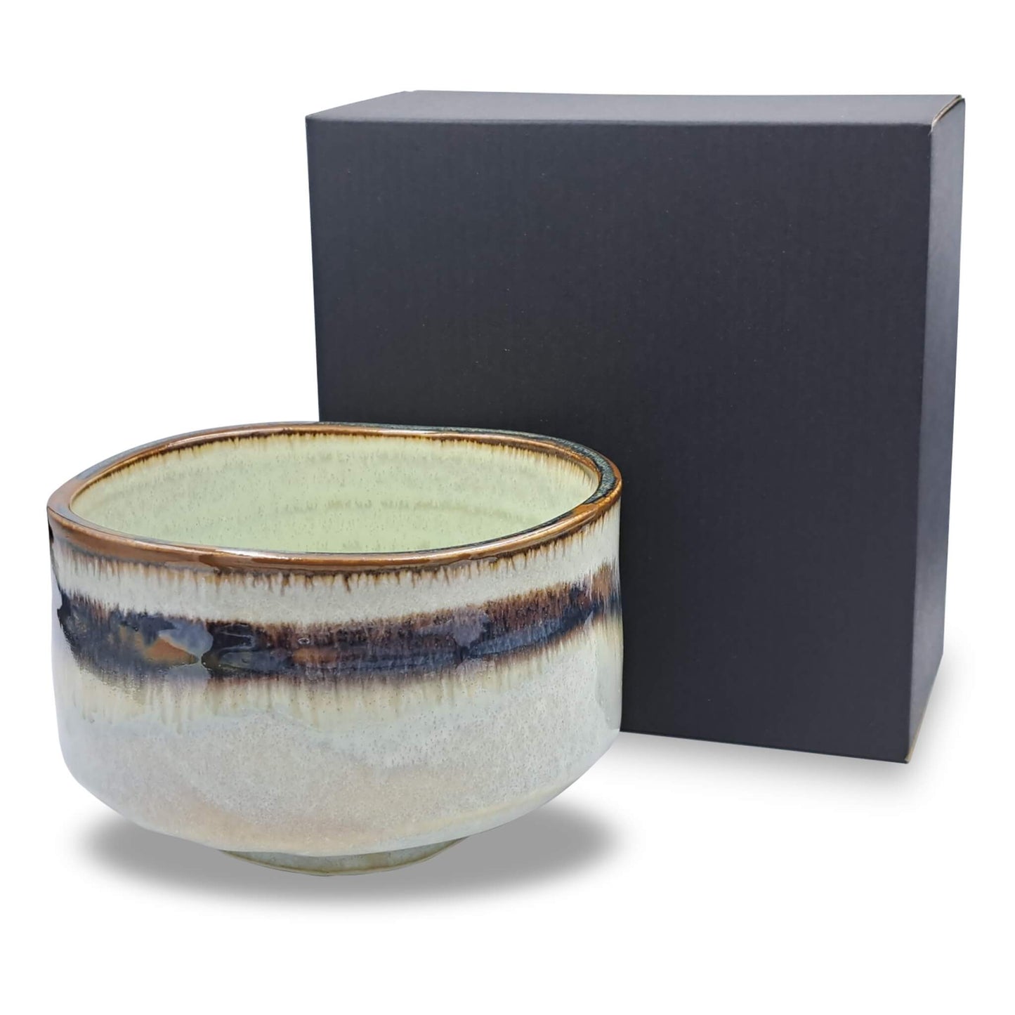 Japanische Matcha Schale Chawan Wasabi handgemacht Tee Zeremonie Zubereitung Grüntee Matcha Passion 2048x2048 01