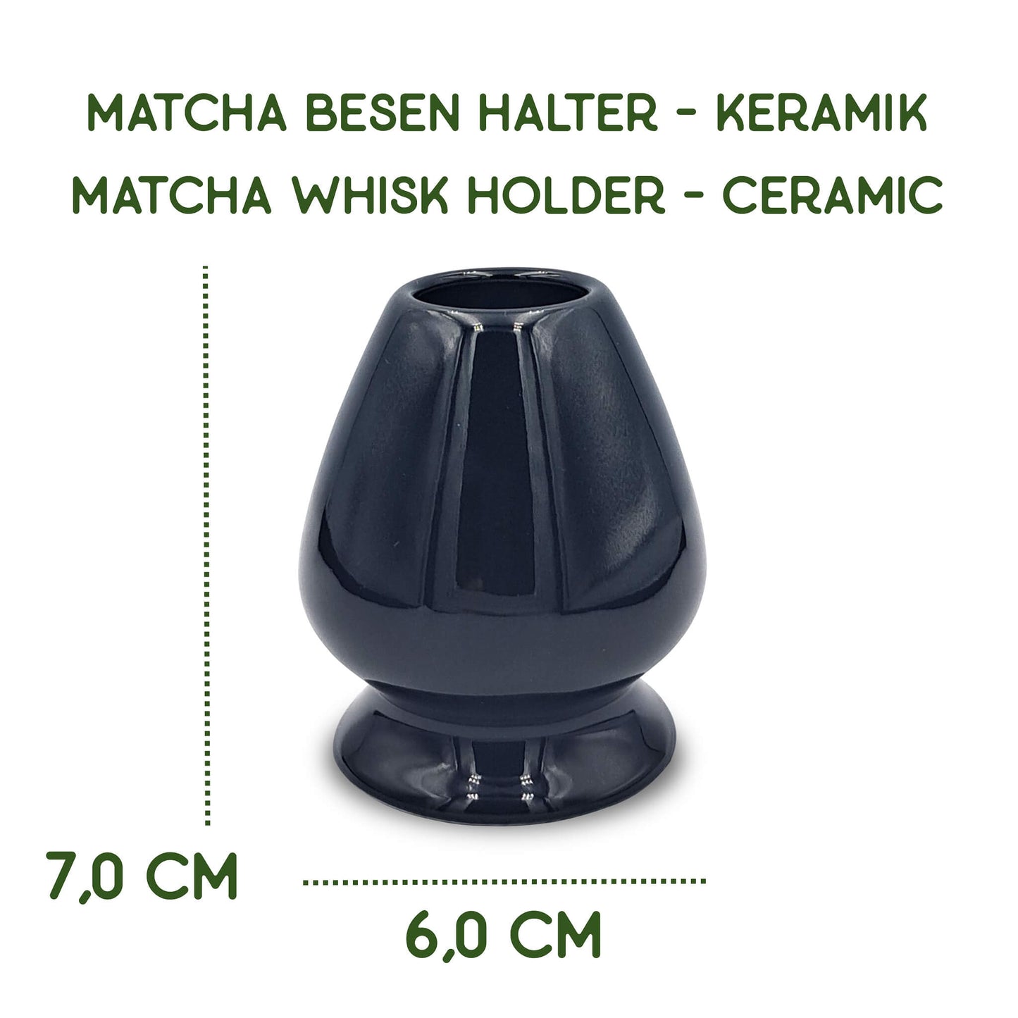 Matcha Besen Halter Kusenaoshi Schwarz aus Keramik Matcha Passion 2048x2048 05