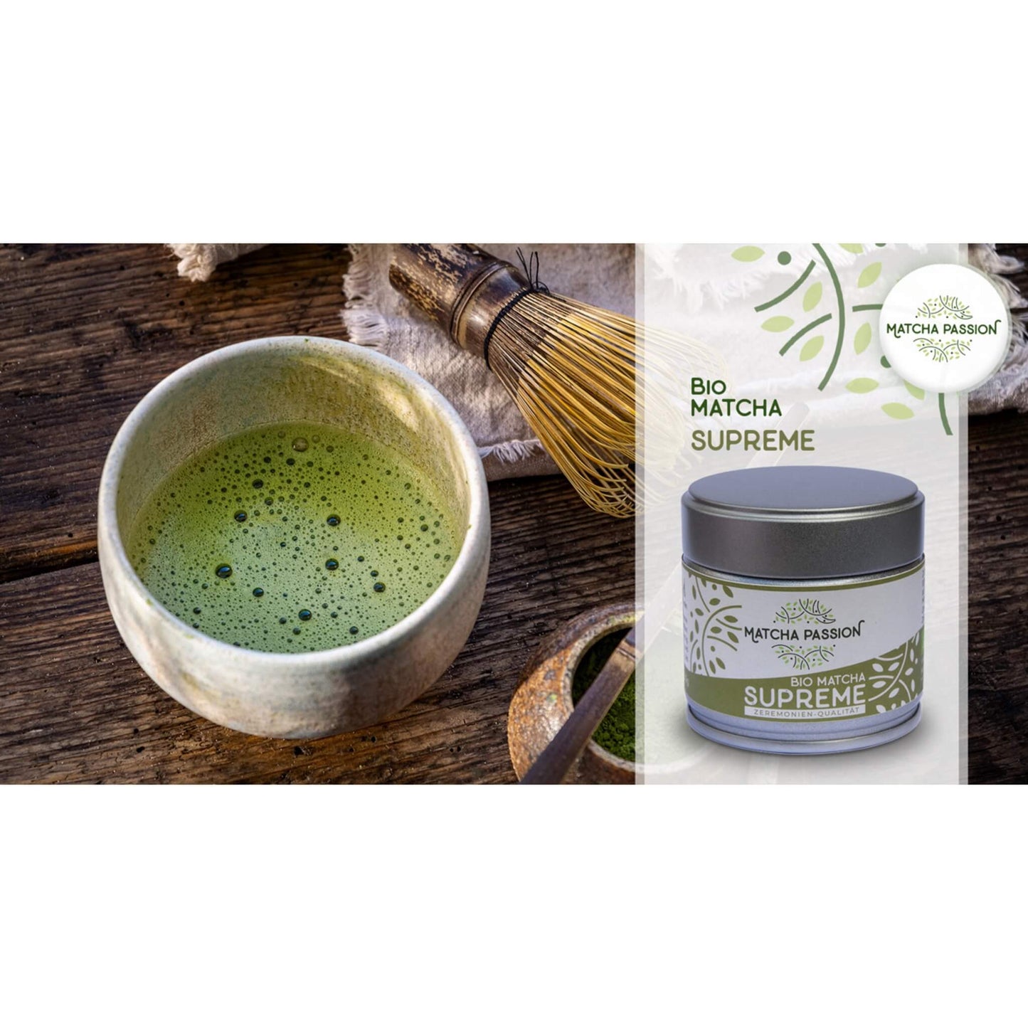 Bio Matcha Supreme 30g Dose