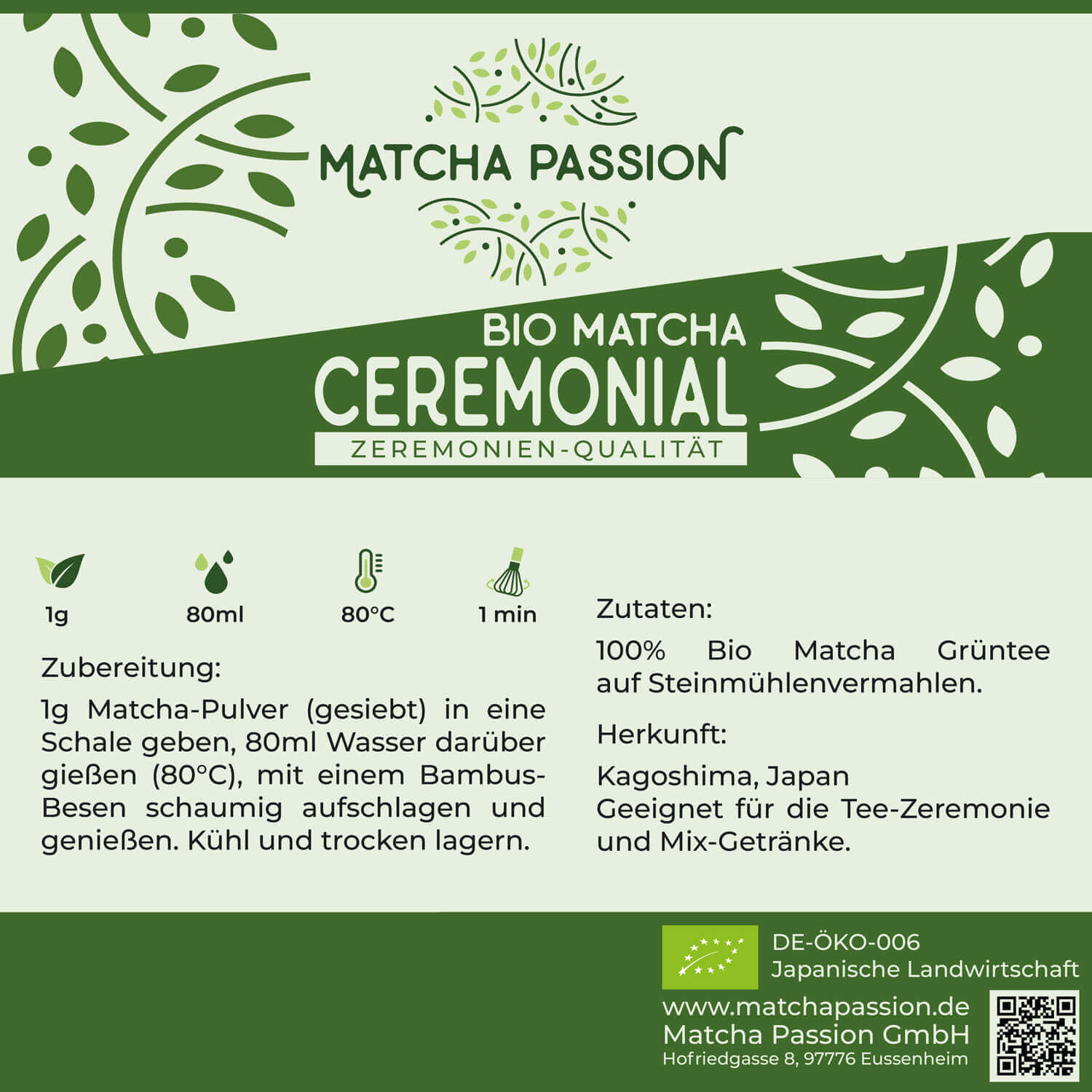 Bio Matcha Ceremonial 30g Dose Grüntee Pulver Matcha Passion 1500x1500 6