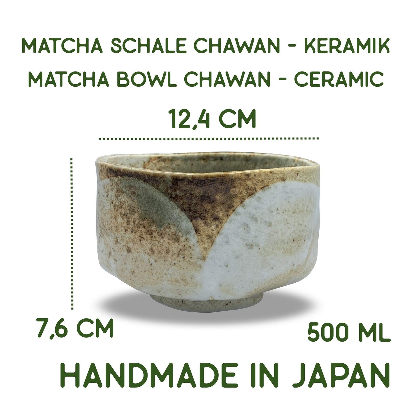 Japanische Matcha Schale Chawan Yuki handgemacht Tee Zeremonie Zubereitung Grüntee Matcha Passion 2048x2048 09