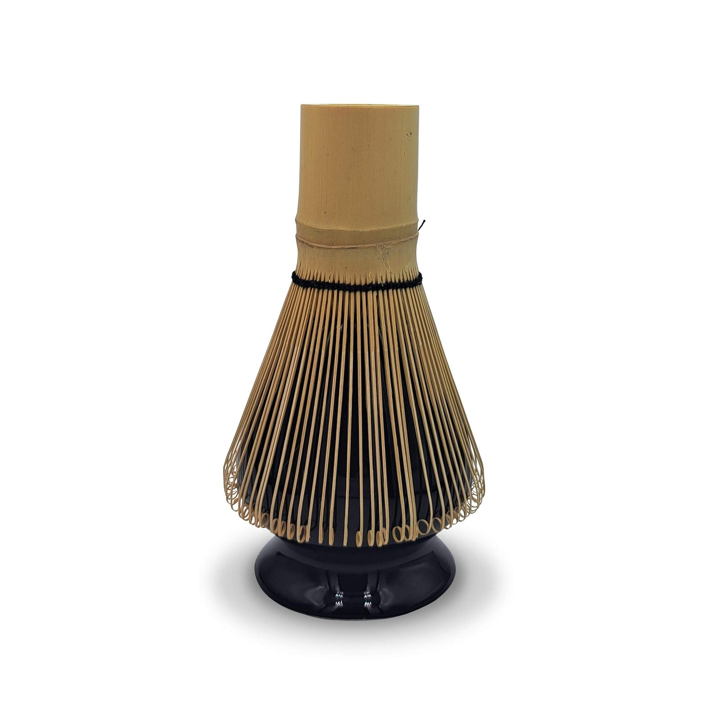 Matcha Besen Halter Kusenaoshi Schwarz aus Keramik Matcha Passion 2048x2048 03