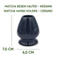 Matcha Besen Halter Kusenaoshi Schwarz aus Keramik Matcha Passion 2048x2048 05